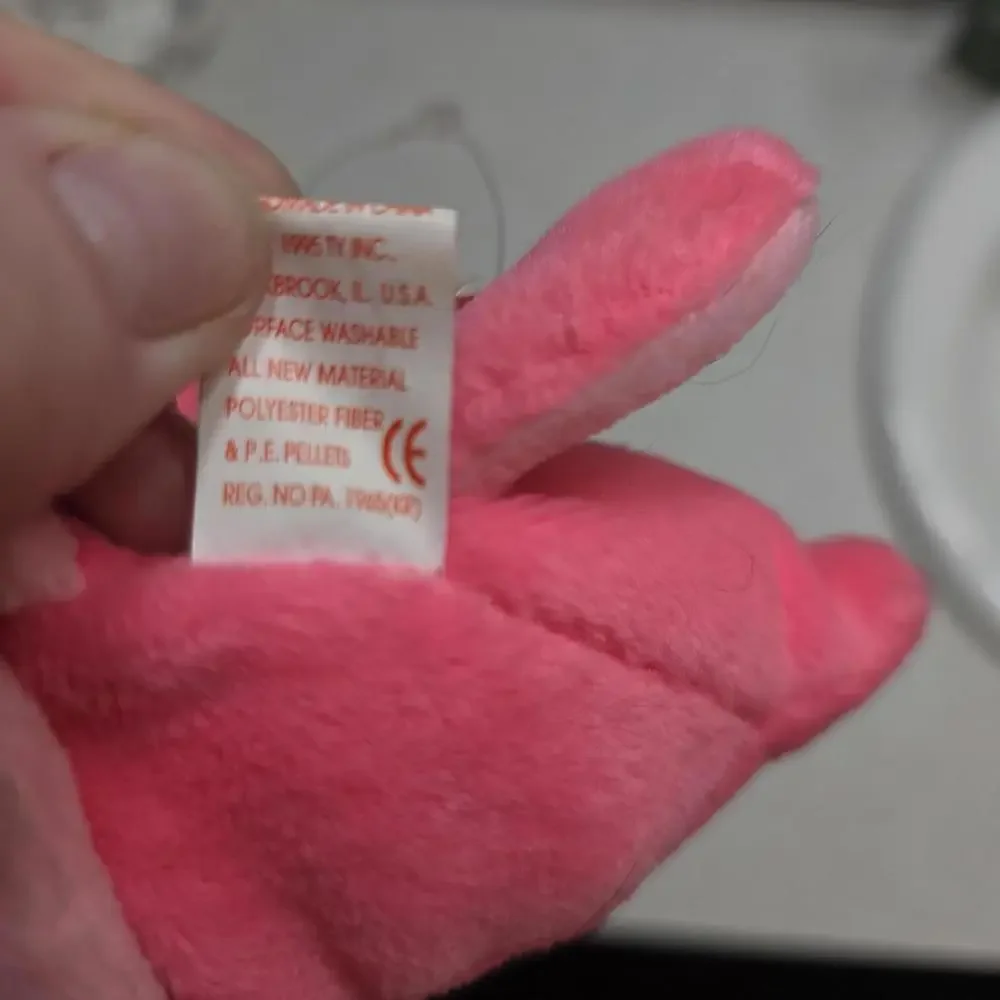 Ty Beanie Babies Pinky Flamingo